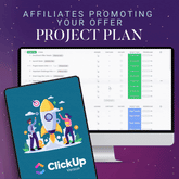 ClickUp - Affiliates Promoting Your Offer Launch Project Template